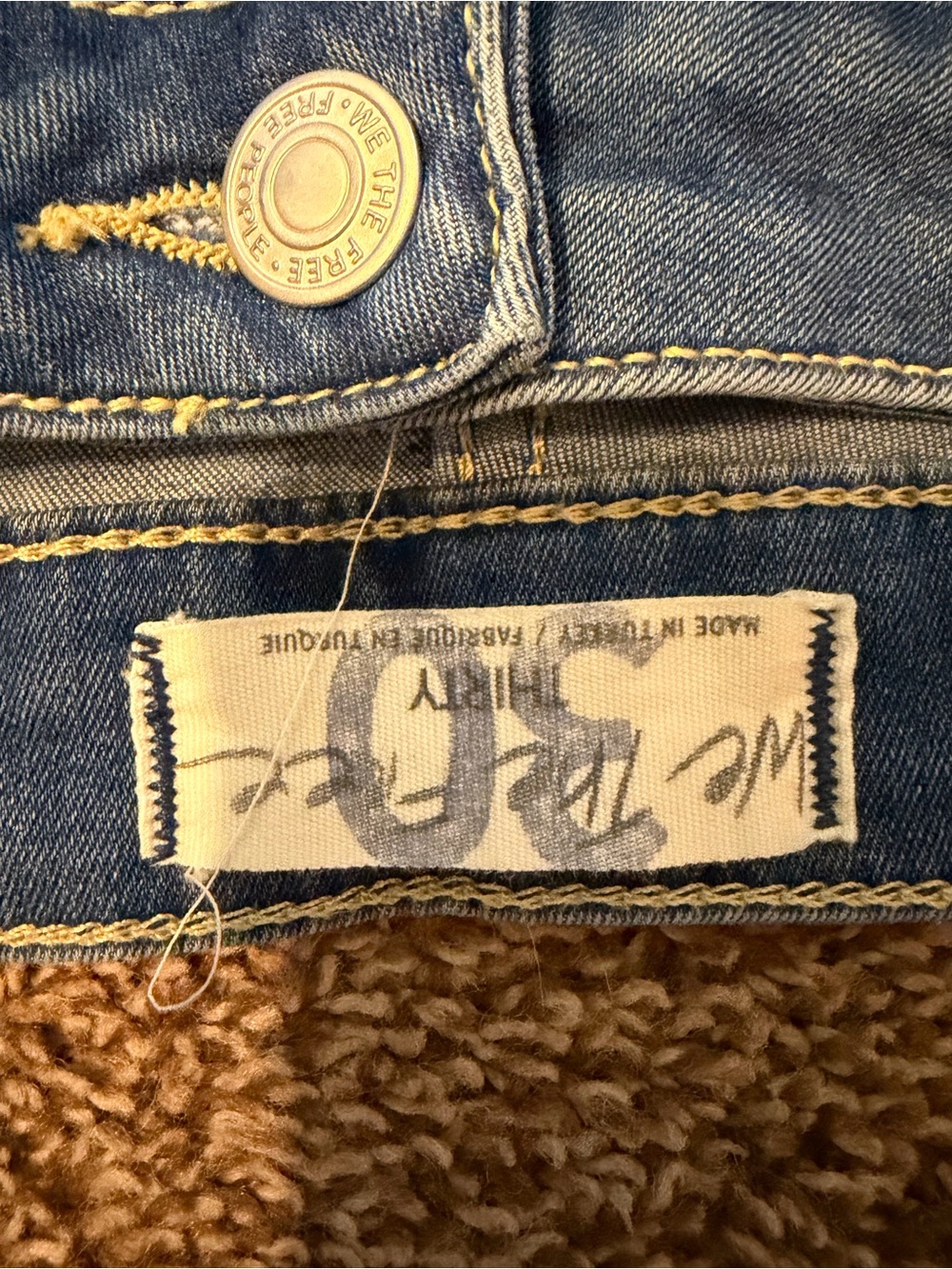We The Free Indigo High-Rise Flare Jeans - Picture 7 of 7